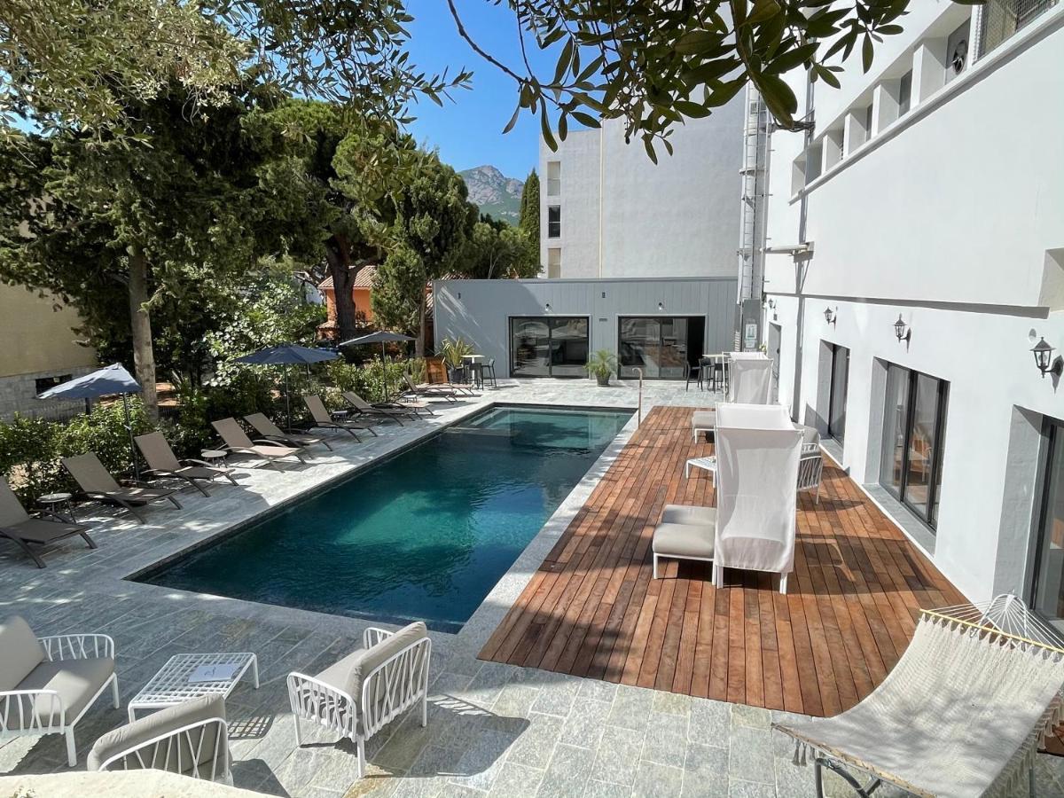 Best Western Hotel Casa Bianca, Piscine Interieure Et Exterieure Calvi  Dış mekan fotoğraf